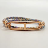 HERMES bracelet Ruri Double Tour silk/Gold Plated multicolor multicolor Women New