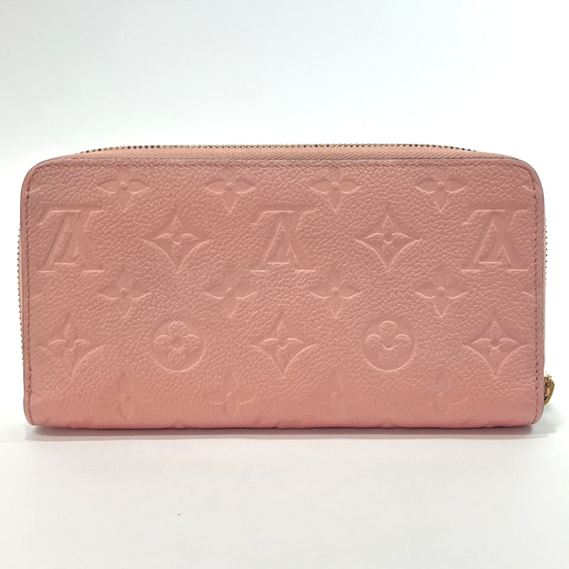 LOUIS VUITTON purse M64090 Zippy wallet Monogram Empreinte pink pink Women Used