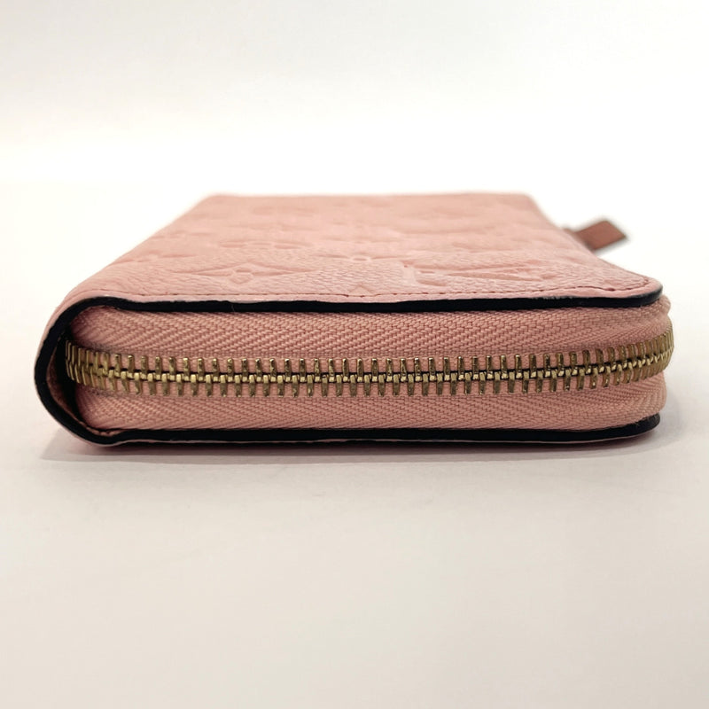 LOUIS VUITTON purse M64090 Zippy wallet Monogram Empreinte pink pink Women Used