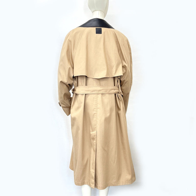 Louis Vuitton beige Silk-Blend Trench Coat