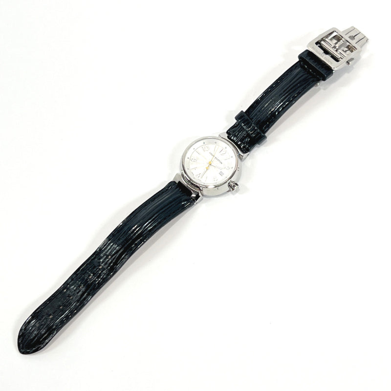 LOUIS VUITTON Watches Q121K Tambour Stainless Steel/Epi Leather