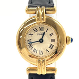 CARTIER Watches Must Collize Vermeille Stainless Steel/leather gold gold Women Used