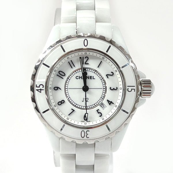 CHANEL Watches H0968 J12 ceramic/Stainless Steel white white Women Used