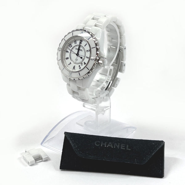 CHANEL Watches H0968 J12 ceramic/Stainless Steel white white Women Used