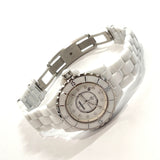 CHANEL Watches H1628 J12 ceramic/Stainless Steel white Women Used