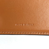 CELINE Tri-fold wallet 10D72 Triomphe Folded PVC/leather Dark brown Dark brown Women Used