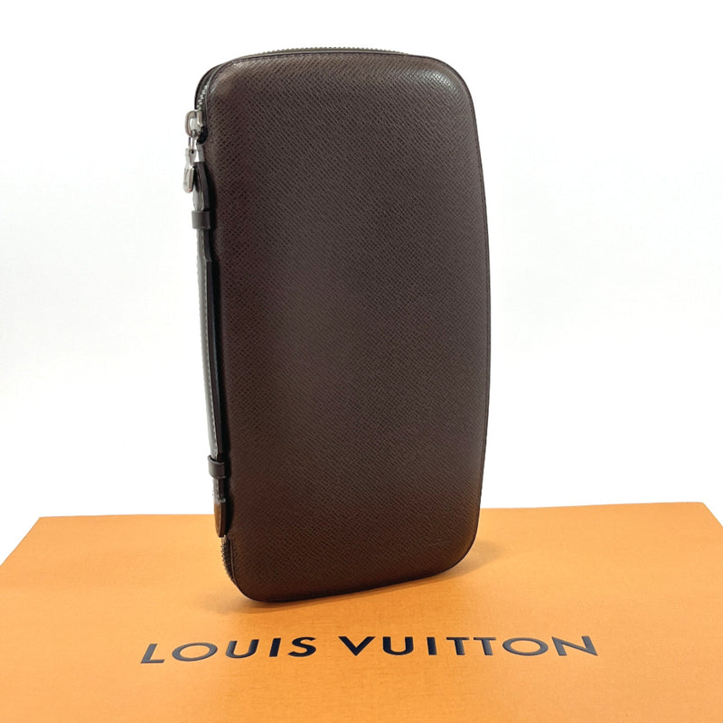 LOUIS VUITTON purse M30658 Organizer Atoll Travel case Taiga Brown