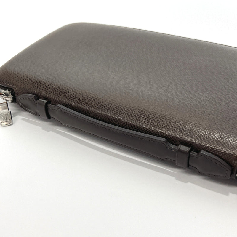 Louis Vuitton Organizer Travel Case Long Wallet Taiga Grizzly Brown M30658  - Harrington & Co.