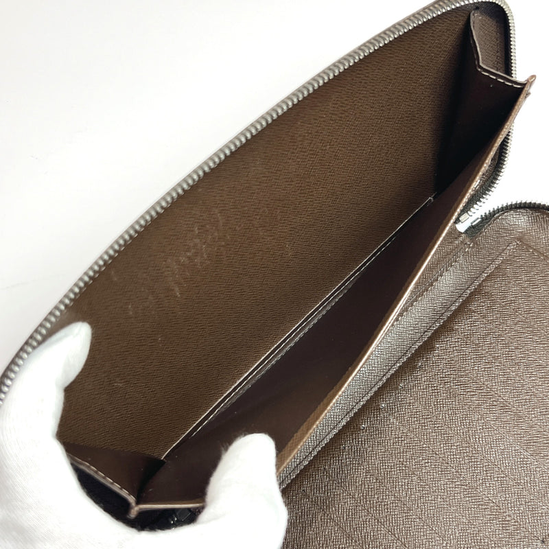 Louis Vuitton Taiga Zippy Organizer Wallet Veltical Long Purse/Clutch/Travel