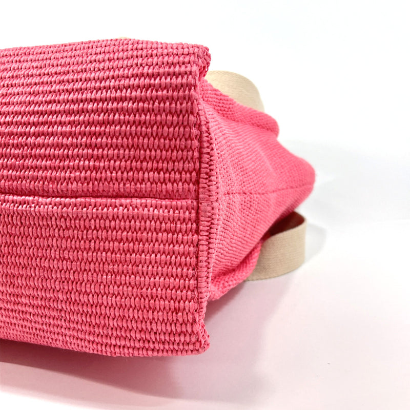 MARNI Tote Bag SHMP0078U0 P3860 East-West shopping bag cotton/Nylon pink pink Women Used