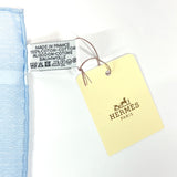HERMES handkerchief H161014G Jacquard H cotton blue blue unisex New