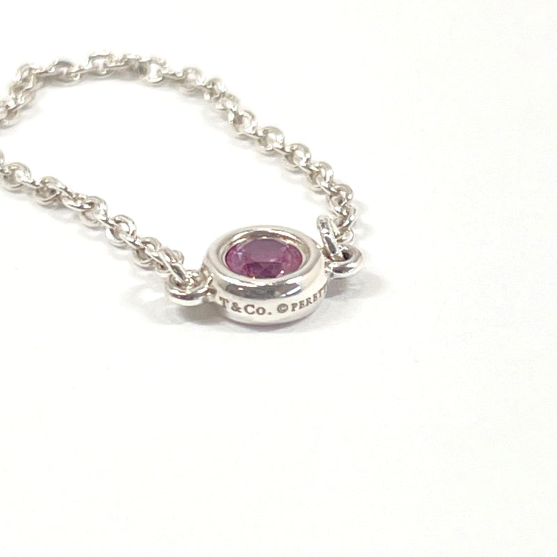 Elsa Peretti® Color by the Yard Pink Sapphire Pendant in Silver