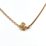 Dior Necklace metal/Rhinestone gold Women Used