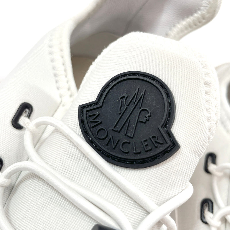 MONCLER sneakers Nylon/Suede white mens Used