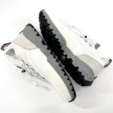 MONCLER sneakers Nylon/Suede white mens Used