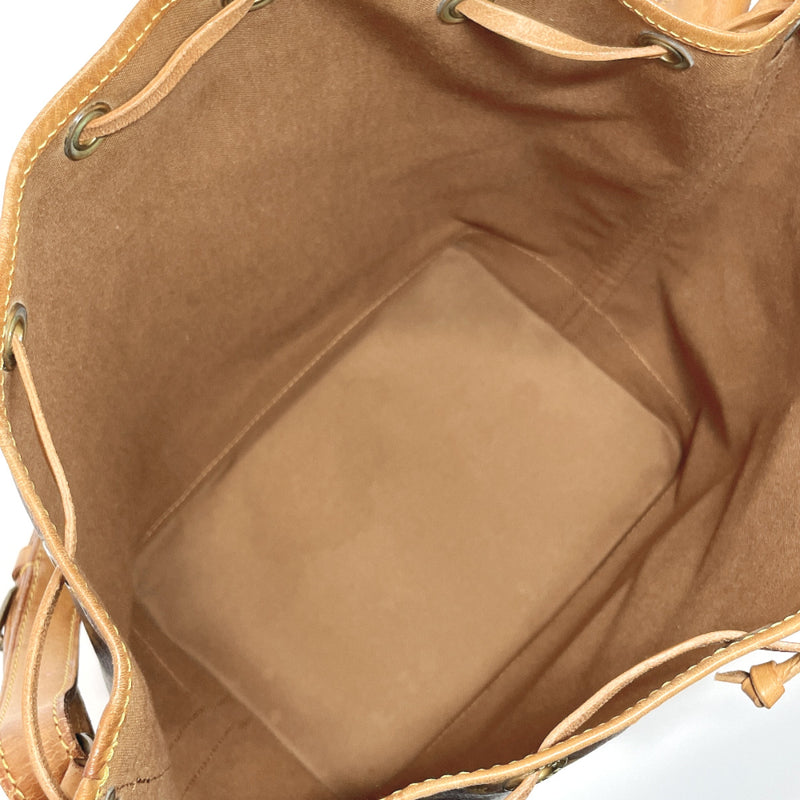 Louis Vuitton Noe GM Shoulder Bag Drawstring M42224 Monogram Brown