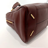 LOEWE Handbag Amazona 75 2way leather Brown Women Used