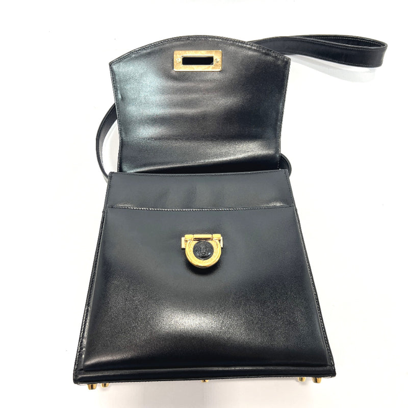 Vintage Gianni VERSACE Bag Black Versace Medusa Nylon 