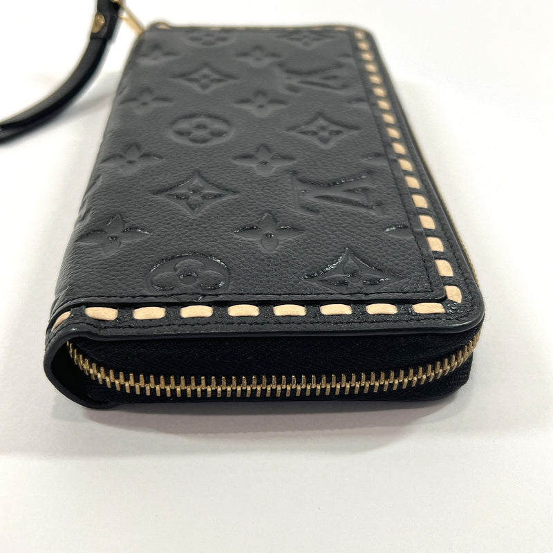 LOUIS VUITTON purse M64805 Zippy wallet Monogram Empreinte Black