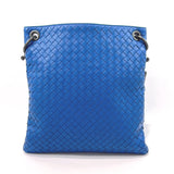 BOTTEGAVENETA Shoulder Bag Intrecciato leather blue mens Used
