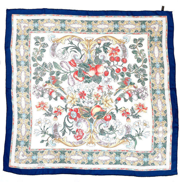 LOEWE scarf silk multicolor Women Used