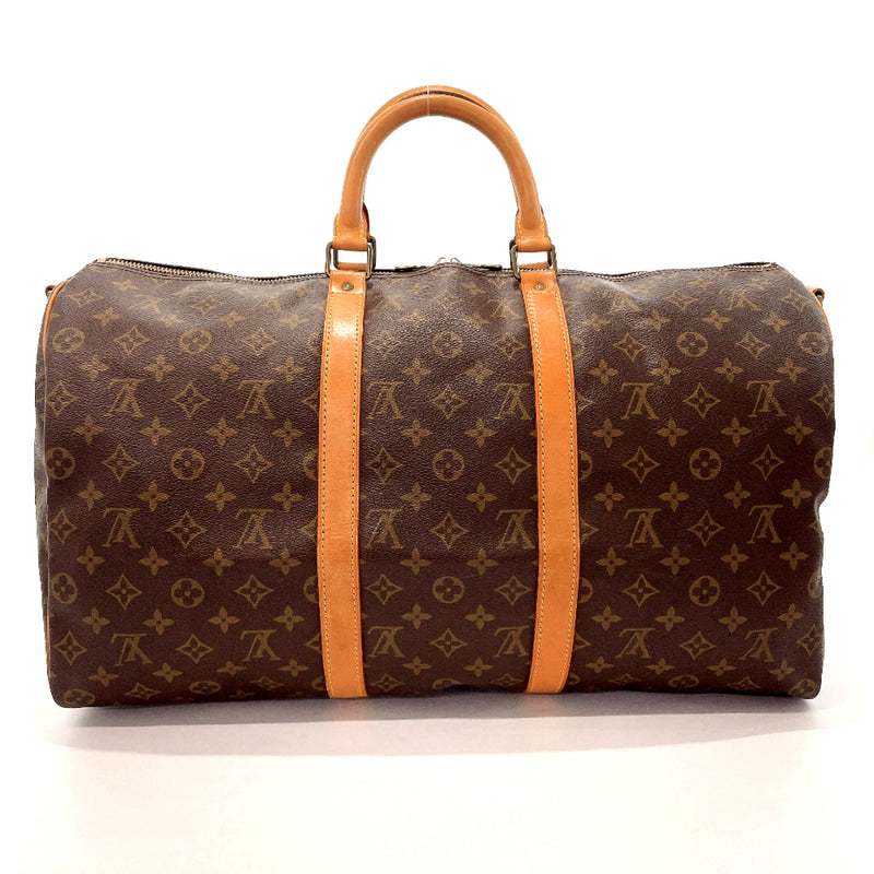 Pre-Loved Louis Vuitton Keepall 55 in Brown Monogram Can…