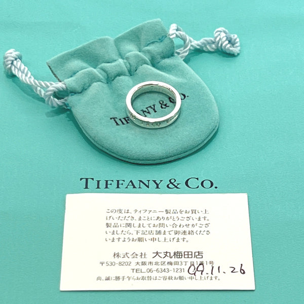 TIFFANY&Co. Ring 1837 Silver925/ #8(JP Size) Silver Women Used