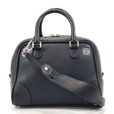 LOEWE Handbag Amazonas 23 leather Black Women Used