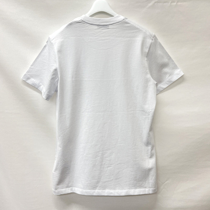 MONCLER Short sleeve T-shirt F20938C76310 Logo t-shirt cotton white white  mens New
