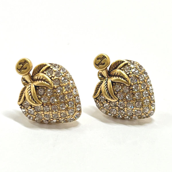 GUCCI earring strawberry metal/Silver925 gold Women Used