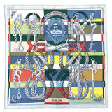 HERMES scarf Petit Carre Della Cavalleria silk multicolor Women Used