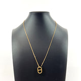 HERMES Necklace Oh myon metal/Vaux Swift gold gold Women Used