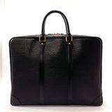 LOUIS VUITTON Business bag M59162 Porte Documan Voyagej Epi Leather Black mens Used