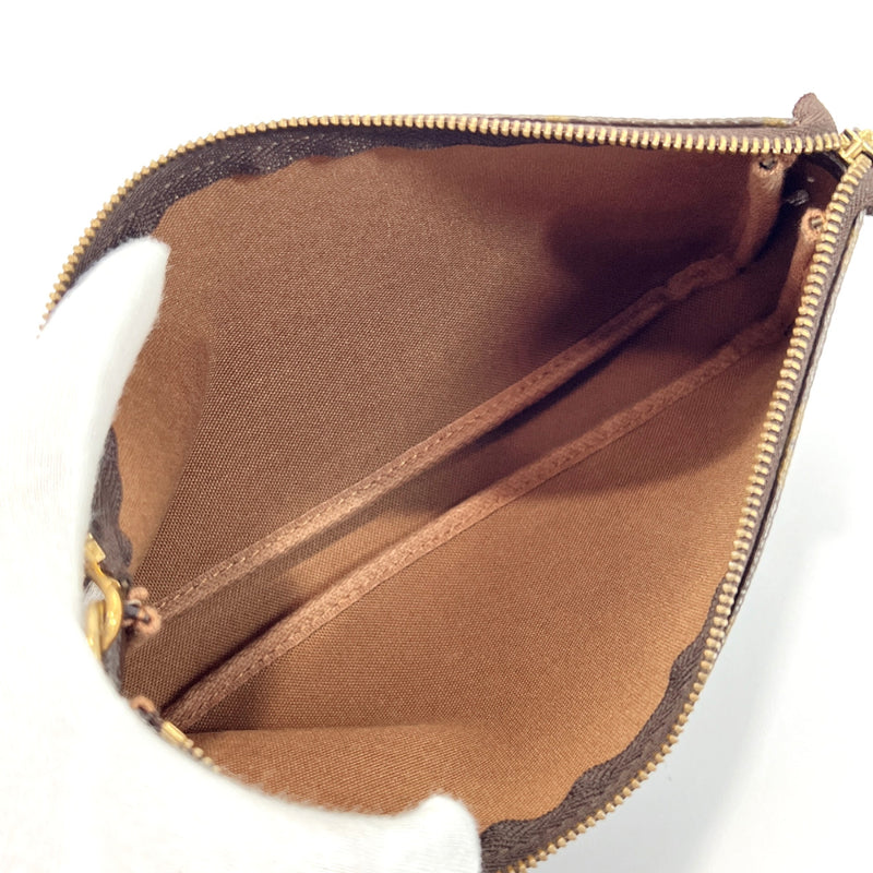 LOUIS VUITTON Monogram accessoire M51980 Small Handbag Brown