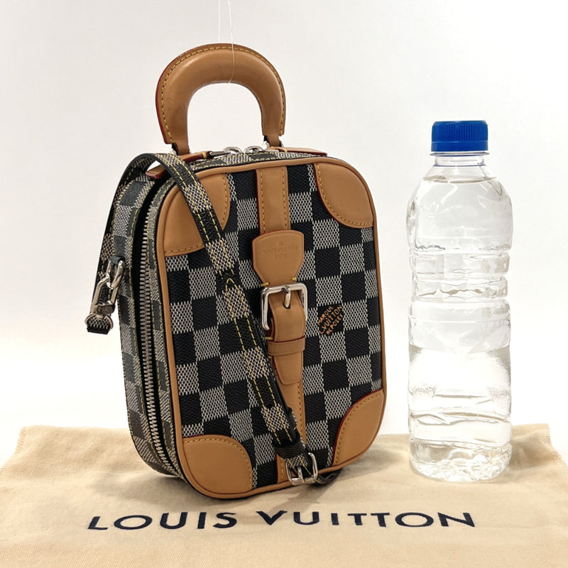 LOUIS VUITTON Shoulder Bag N60273 Varisette Vertical/Damier Varisette Black Black unisex Used