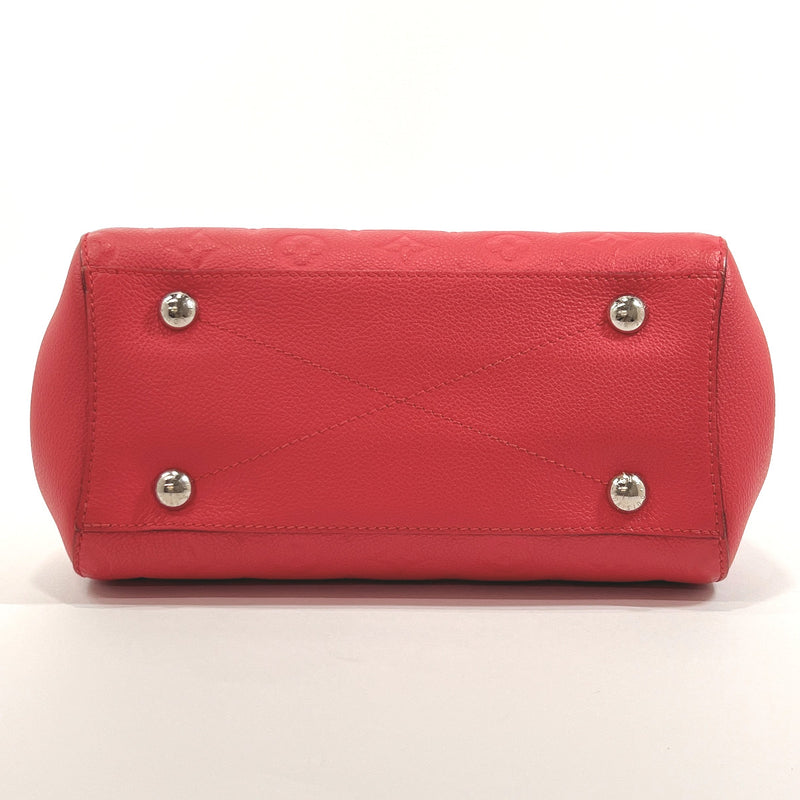 LOUIS VUITTON Handbag M41760 Montaigne BB Monogram Empreinte Red Red W –