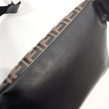 FENDI bam bag 7VA484 A5PJ Zucca leather Brown mens Used