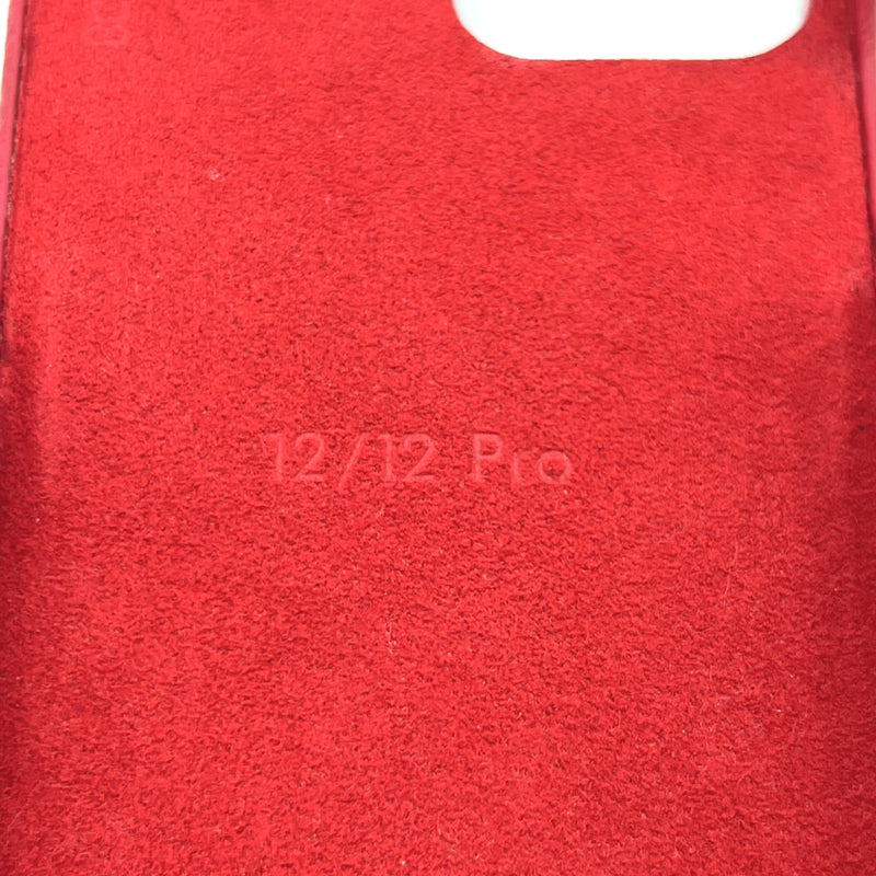 Louis Vuitton Monogram iPhone 12/12Pro Bumper Case - Red