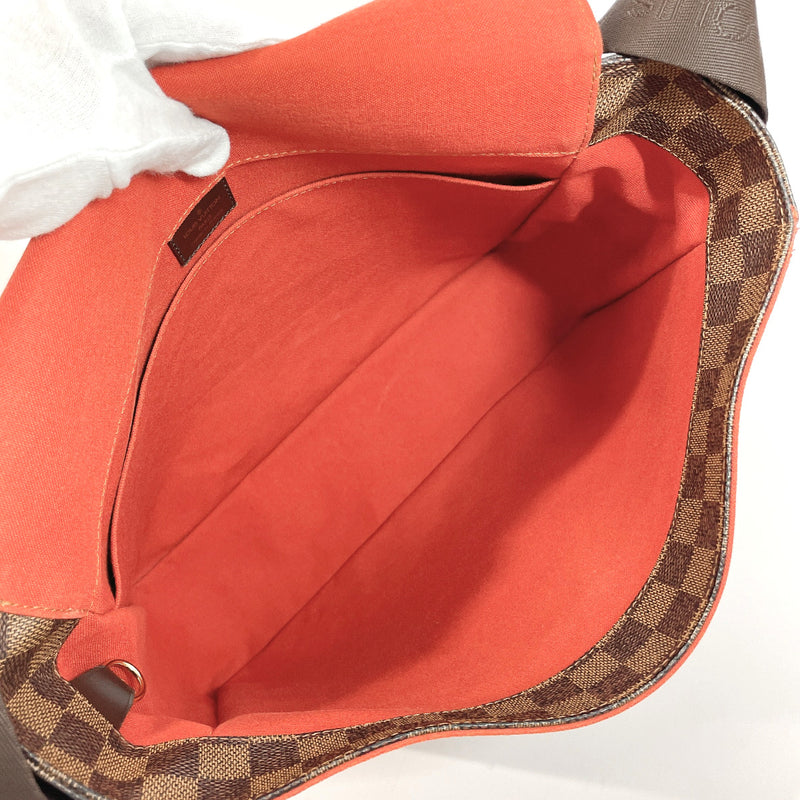 Shop LOUIS VUITTON Men's Leather Handbag - Red And Brown
