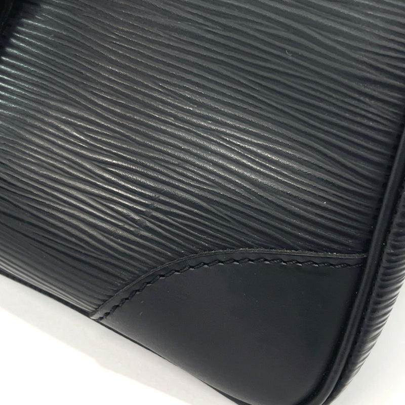 black epi leather segur