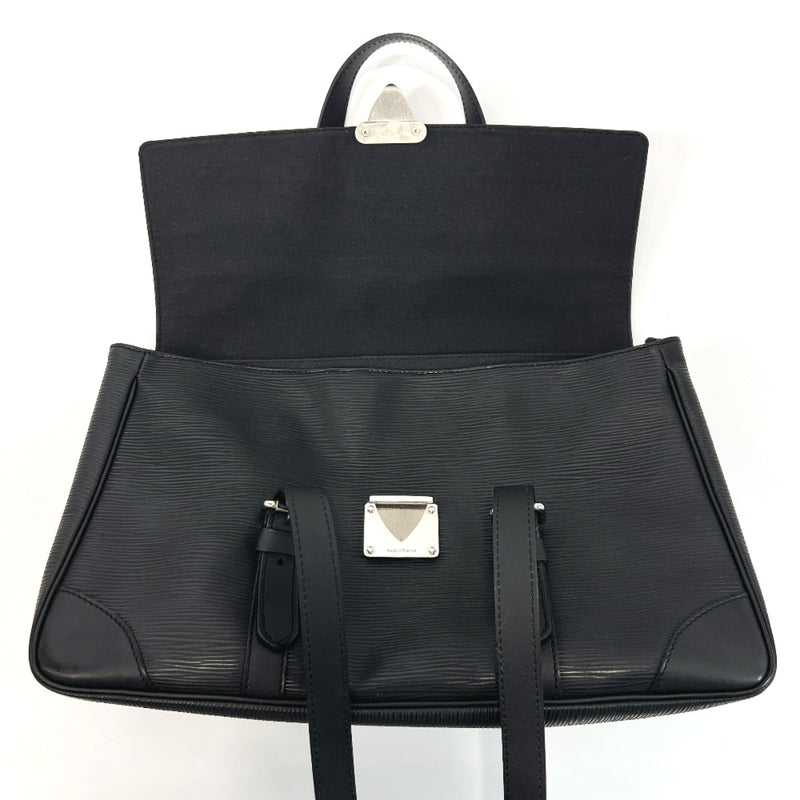LOUIS VUITTON Handbag M58862 Segur MM Epi Leather Black Women Used –