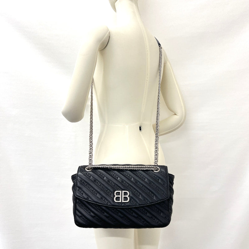 Small bb soft leather shoulder bag - Balenciaga - Women