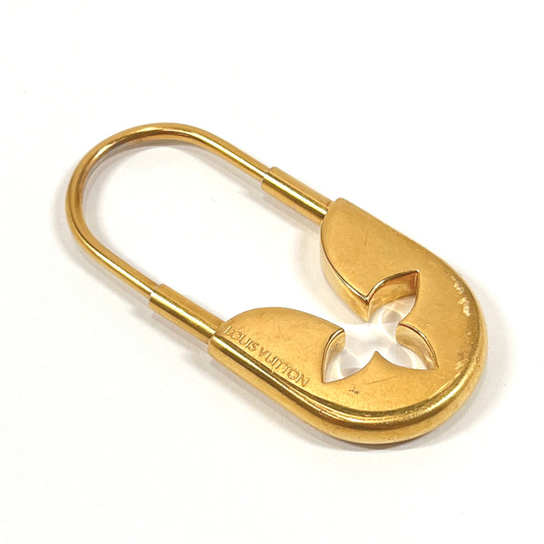 Louis Vuitton Safety Pin Gold Tone Key Holder / Bag Charm Louis Vuitton
