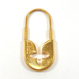 LOUIS VUITTON key ring M66009 Portocre Couture Long Key ring Gold Plated gold unisex Used