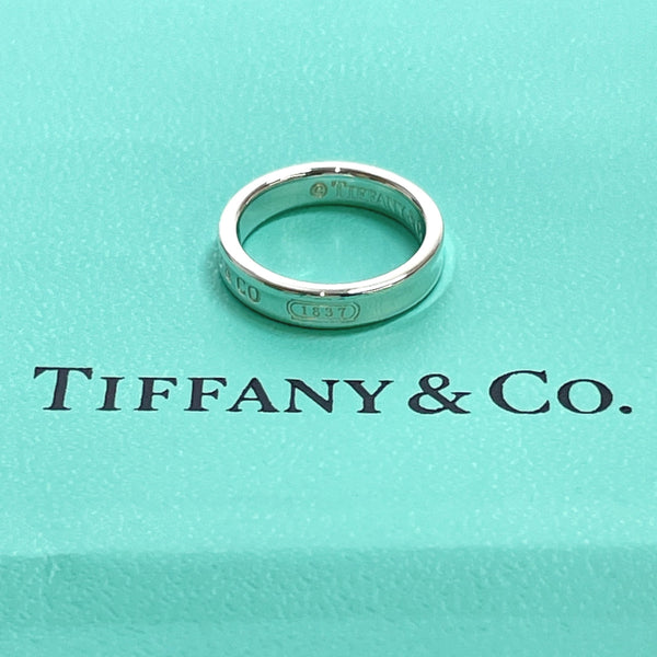 TIFFANY&Co. Ring 1837 Silver925 #6.5(JP Size) Silver Women Used
