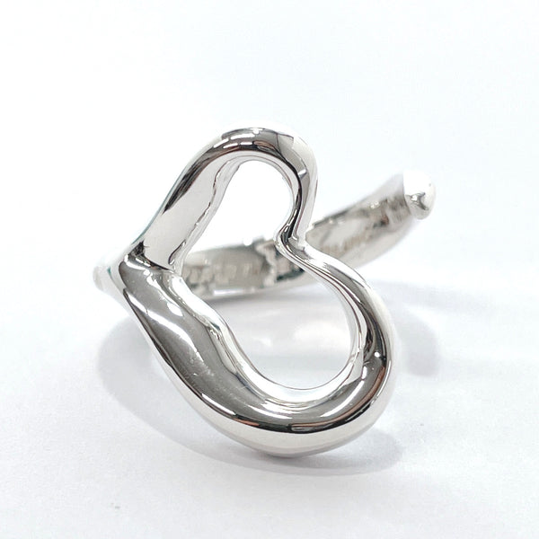 TIFFANY&Co. Ring Open heart El Saperetti Sterling Silver #12(JP Size) Silver Women Used