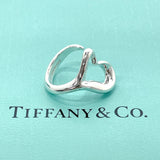 TIFFANY&Co. Ring Open heart El Saperetti Sterling Silver #12(JP Size) Silver Women Used