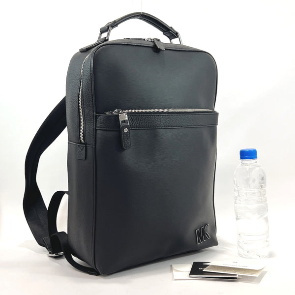 Michael Kors Backpack Daypack 33U2MHDB2L HUDSON Business backpack leather Black mens New