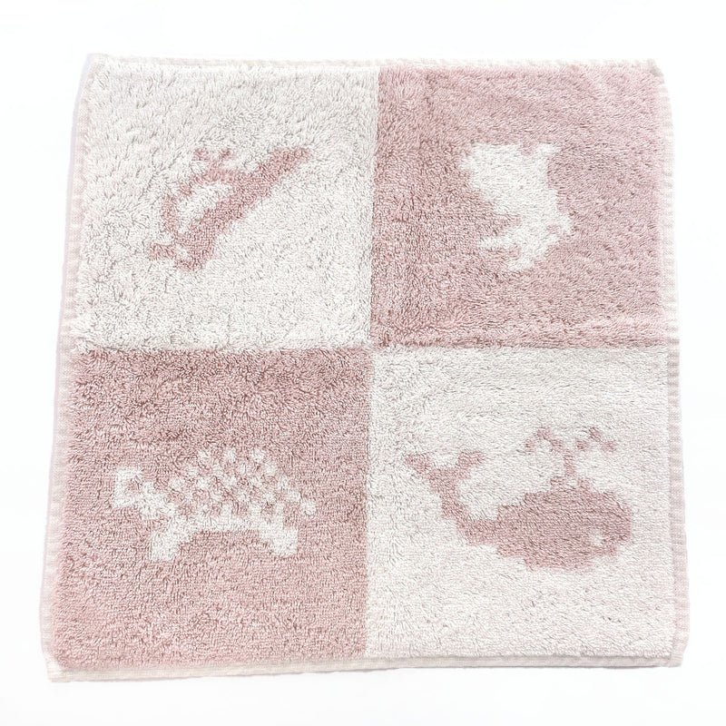 HERMES towel Baby line cotton pink unisex Used