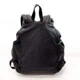 LOUIS VUITTON Backpack Daypack M43680 Monogram shadow Discovery backpack leather Black mens Used
